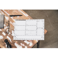 Weekplanner Tijgerkopjes A4 Housevitamin