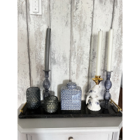 Pot met Deksel Delftsblauw Porselein 16,5cm Kersten