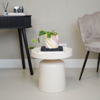 Bijzettafel Pion zandkleurig 43cm Housevitamin