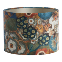 Lampenkap Bloom Blauw 25x18cm