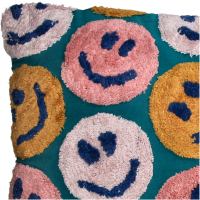 Kussen Smiley Rechthoekig 60x40cm