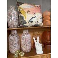 Kussen Kraanvogels Velvet 45x45cm Kersten