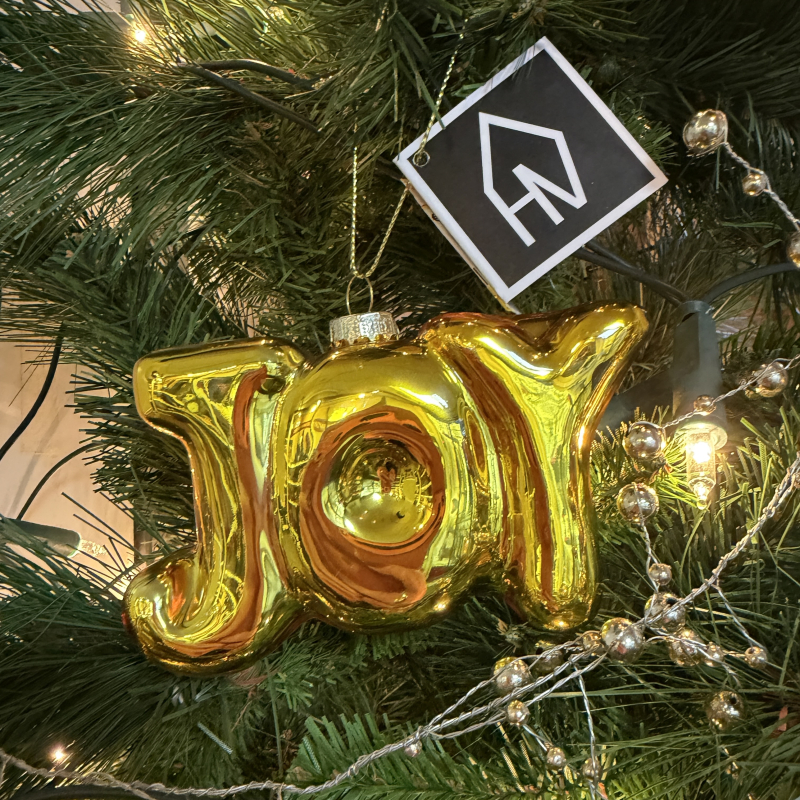Joy Ballon Kerstbal Ornament Housevitamin 