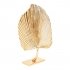 Ornament Blad op voet Goud Housevitamin