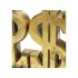 Boekensteunen Dollar Antiek Goud 20,5cm Kersten