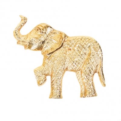 Deurknop Olifant Goud set van 2 Housevitamin Deurknop Olifant Goud set van 2 Housevitamin