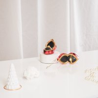 Kerstornament Marry Me ring