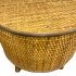 Bijzettafel Canya Rond Hout Donker 39cm