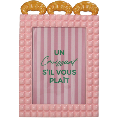 Fotolijst croissant roze 13x18cm Fotolijst croissant roze 13x18cm