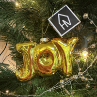 Joy Ballon Kerstbal Ornament Housevitamin 